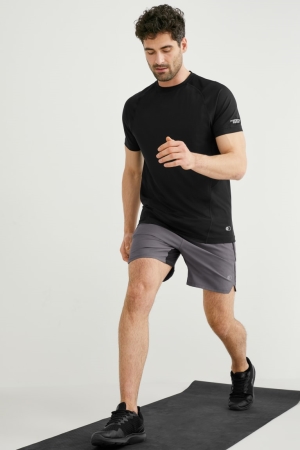 C&A Active Flex Lycra® Korte Broek Grijs | MVP-324167