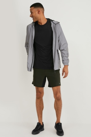 C&A Active Korte Broek Donkergroen | EWK-219075
