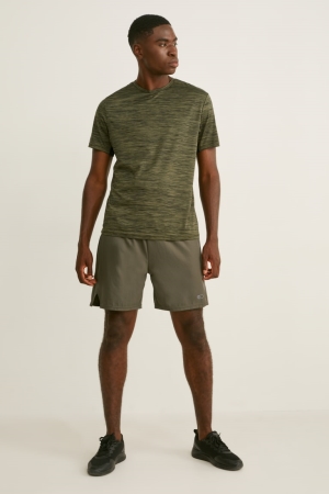 C&A Active Korte Broek Donkergroen | PKW-351284