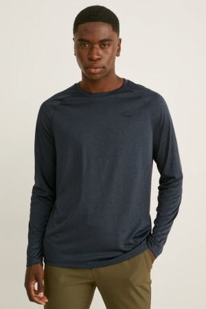 C&A Active T-shirts Donkergrijs | HZK-587631