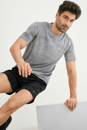 C&A Active T-shirts Grijs | MXF-506124