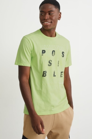 C&A Active Topjes Lichtgroen | GAO-549012