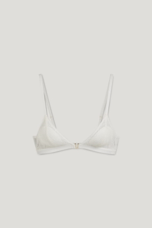 C&A Bralette Gewatteerd Lycra® Ondergoed Wit | KAQ-460572