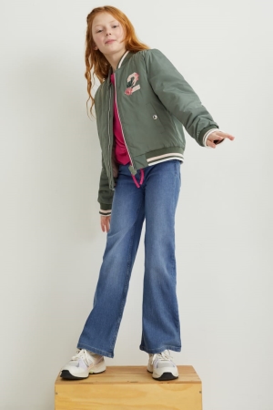C&A Brede Leg Jeans Blauw Lichtblauw | FXE-834269
