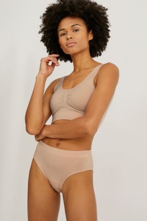 C&A Briefs One Size Fits More Ondergoed Beige | CXM-064139