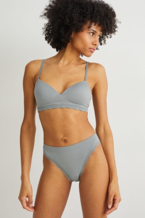 C&A Briefs Seamless Lycra® Ondergoed Groen | WCE-628974