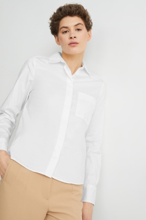 C&A Business Blouse Wit | XGA-920147