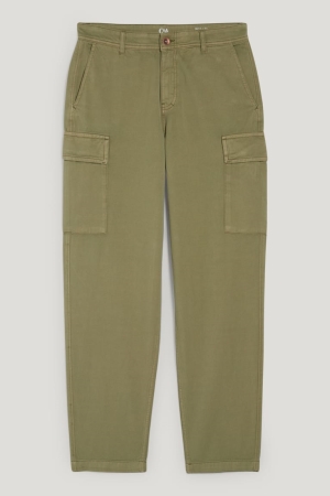 C&A Cargo Relaxed Fit Gold Level Cradle To Cradle™ Certified Broek Groen | WAF-854632