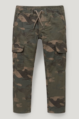 C&A Cargo Thermal Patterned Broek Khaki | HGR-721593