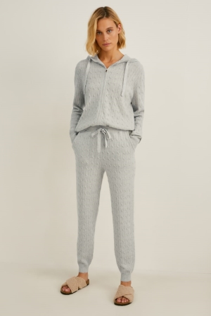 C&A Cashmere Broek Wit | FKN-504781