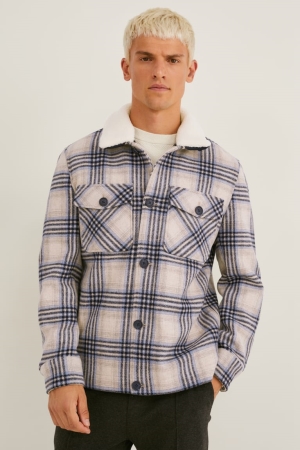 C&A Check Jassen Beige | NFM-789130