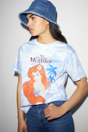 C&A ClockhouseAriel T-shirts Lichtblauw | CNB-120534