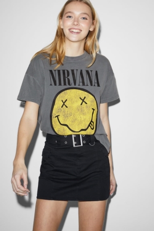 C&A ClockhouseNirvana T-shirts Grijs | HIW-815936