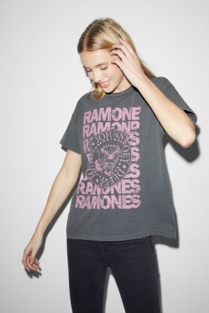 C&A ClockhouseRamones T-shirts Grijs | WLB-705924
