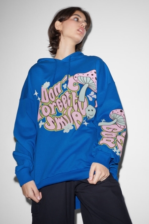 C&A Clockhouse Hoodie Blauw | WNX-684753