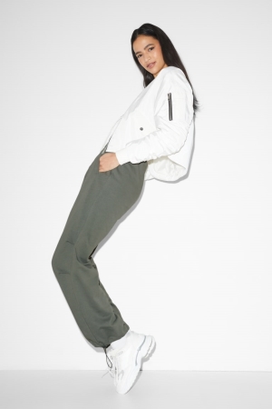 C&A Clockhouse Joggers Broek Groen | KMT-306758