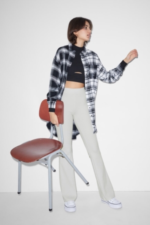 C&A Clockhouse Joggers Broek Wit | CHP-196503