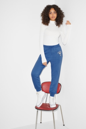 C&A Clockhouse Joggers Snoopy Broek Blauw | OGT-906378