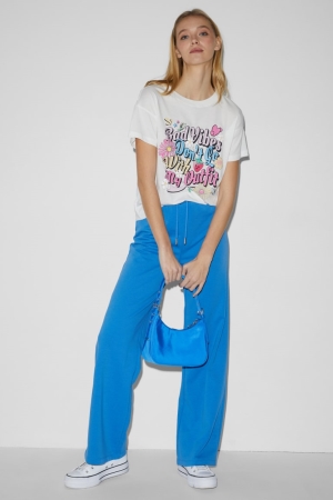 C&A Clockhouse Joggers With Recycled Polyester Broek Blauw | KTJ-250781