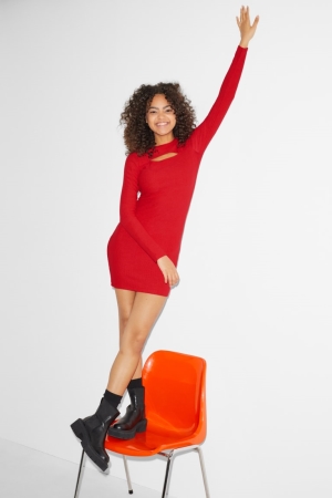 C&A Clockhouse Jurken Rood | SIO-258639