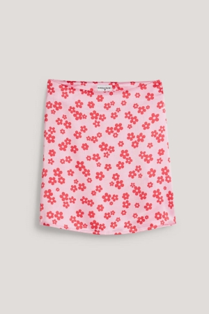 C&A Clockhouse Mini Floral Rokken Roze | JFX-481253