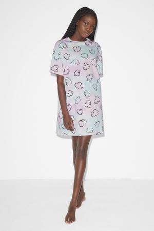 C&A Clockhouse NightPatterned Nachtkleding Multicoloured | RIV-624378