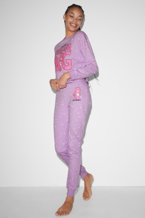 C&A Clockhouse Pyjama Bottoms Care Bears Nachtkleding Lichtpaars | NQP-014295