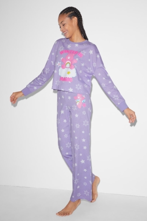 C&A Clockhouse Pyjama Care Bears Nachtkleding Paars | IAG-910452