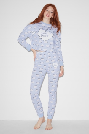C&A Clockhouse Pyjama Care Bears Nachtkleding Lichtblauw | IQD-963054
