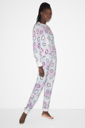 C&A Clockhouse Pyjama Patterned Nachtkleding Multicoloured | GNP-325796