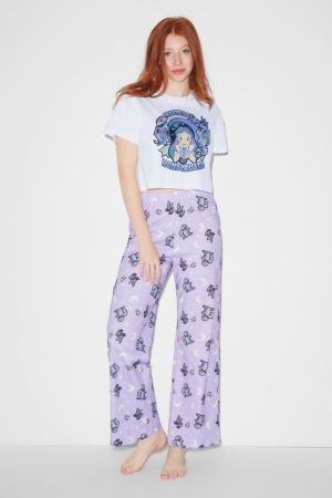 C&A Clockhouse Pyjamas Alice In Wonderland Nachtkleding Paars | FZX-974051
