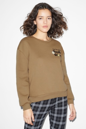 C&A Clockhouse Smileyworld® Sweatshirts Beige | ZPR-279031