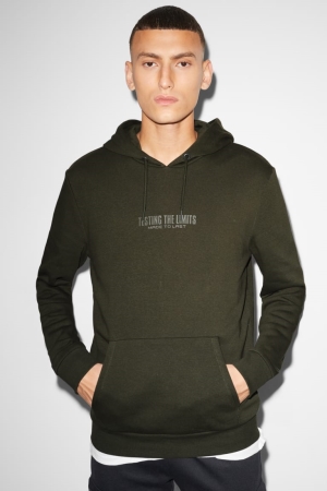 C&A Clockhouse Sweatshirts Donkergroen | EMA-231945