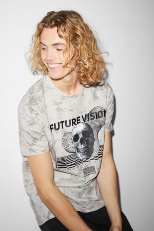 C&A Clockhouse T-shirts Grijs | YJV-831472