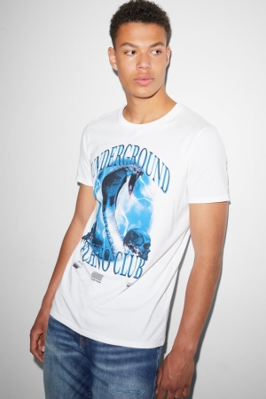 C&A Clockhouse T-shirts Wit | ENV-209458