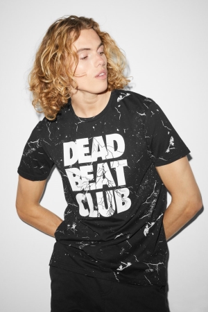 C&A Clockhouse T-shirts Zwart | PKZ-570184