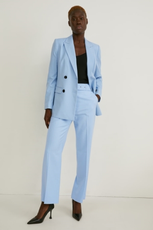 C&A Cloth High Taille Recycled Broek Lichtblauw | TKV-819703