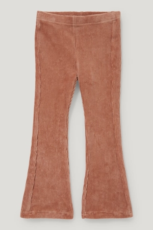 C&A Corduroy Leggings Broek Havanna | TRN-913627
