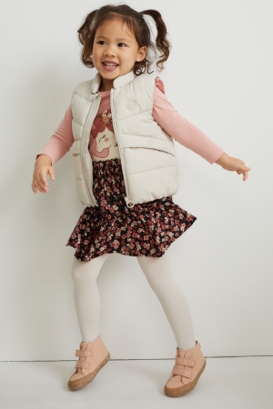 C&A Floral Rokken Zwart | XKI-630421
