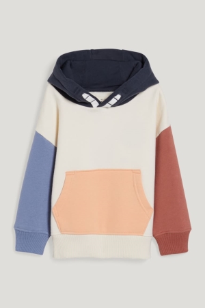 C&A Genderneutral Hoodie Creme | HMT-952813