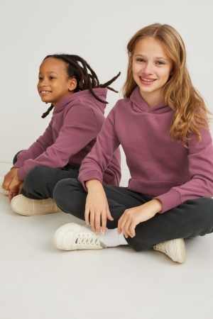 C&A Genderneutral Hoodie Paars | MGU-609538
