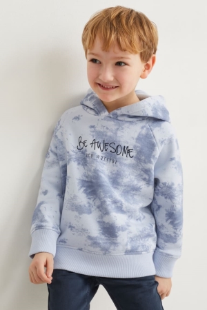 C&A Genderneutral Recycled Hoodie Lichtblauw | MEO-305917