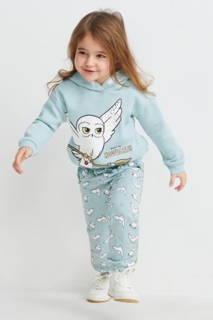 C&A Harry Potter Joggers Broek Mintgroen Groen | AOK-947182