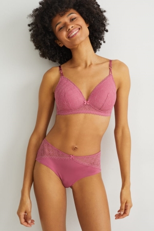 C&A Hipster Briefs Lycra® Ondergoed Roze | XGU-735248