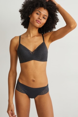C&A Hipster Briefs Ondergoed Zwart | JMI-094315