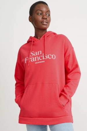 C&A Hoodie Roze | HZL-486791