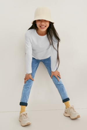 C&A Jegging Jeans Blauw Lichtblauw | KRX-109835