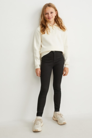C&A Jegging Jeans Zwart | CHY-813602
