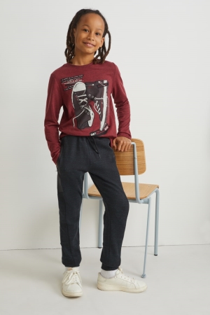 C&A Joggers Broek Donkerblauw | PVJ-708294