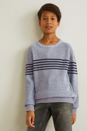 C&A Jumpers Donkerblauw Wit | BXN-213986